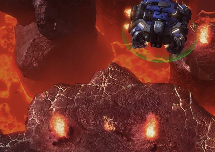 Here’s How StarCraft II Pulled Off a “The Floor is Lava” Level
